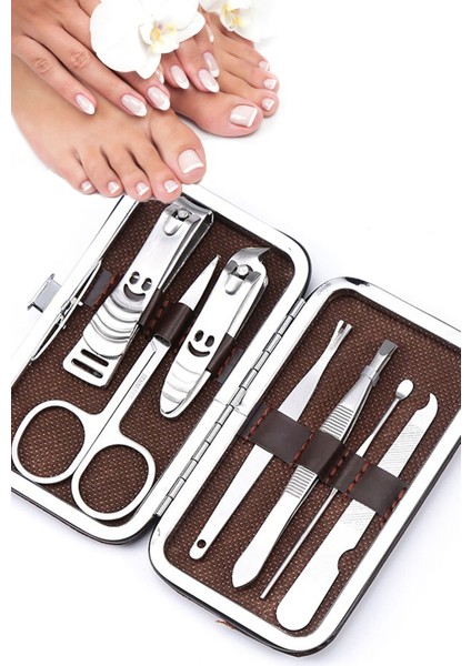 Şık 7 Parça El ve Ayak Bakım Seti, Taşınabilir ve Kullanışlı Tasarım fırsatları