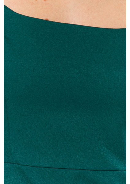 Shopeonly zümrüt Yeşili Mini Dokuma Elbise indirimleri