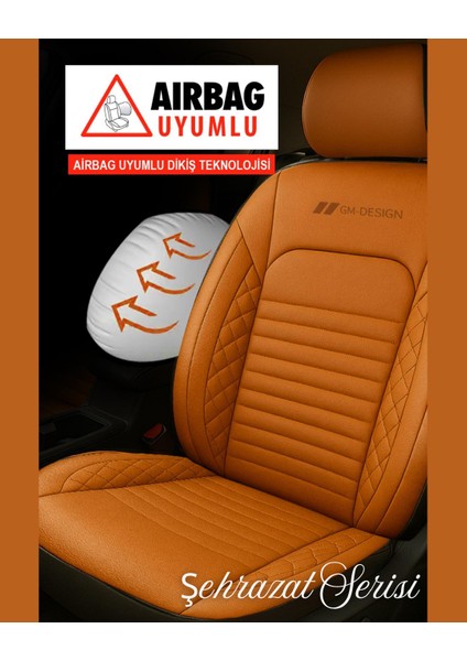 Hyundai I30 Uyumlu Şehrazat Serisi Oto Koltuk Kılıfı modelleri