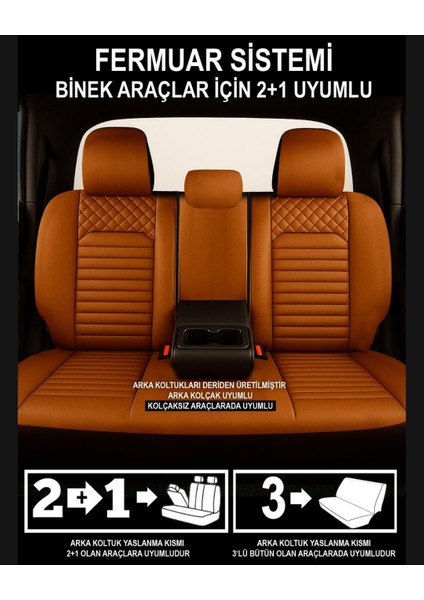 Hyundai I30 Uyumlu Şehrazat Serisi Oto Koltuk Kılıfı fırsatları