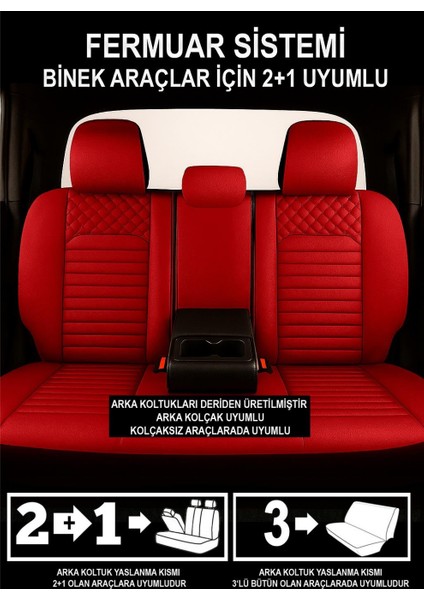 Opel Vectra Uyumlu Şehrazat Serisi Oto Koltuk Kılıfı fırsatları