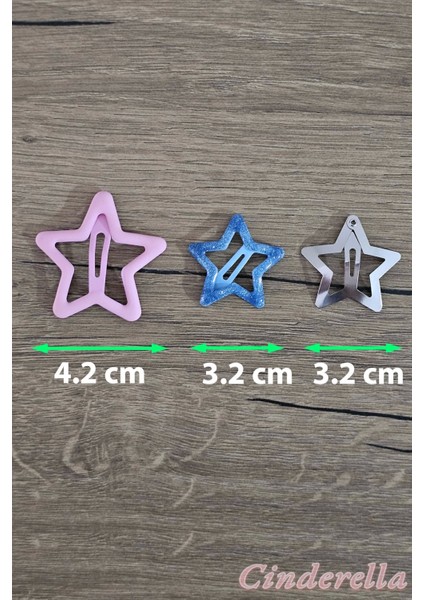 4'lü Kırmızı Beyaz Renkli Yıldız Çıt Çıt Toka Seti - 29 Ekim Cumhuriyet Bayramı Çocuk Saç Tokası fırsatları