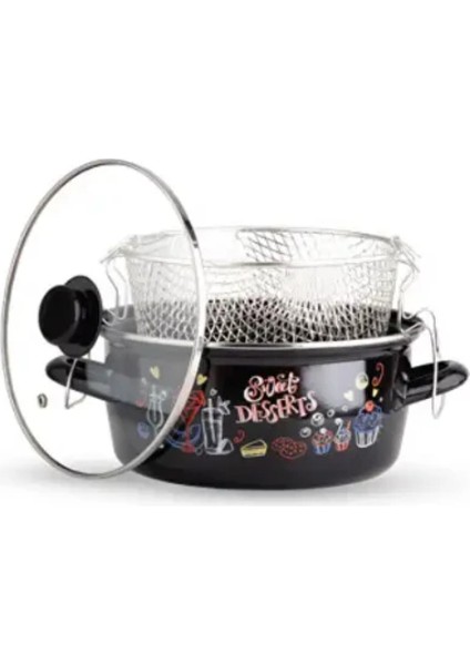 Trendinyeri Emıva Emaye Kızartma TENCERESI24 cm fiyatları