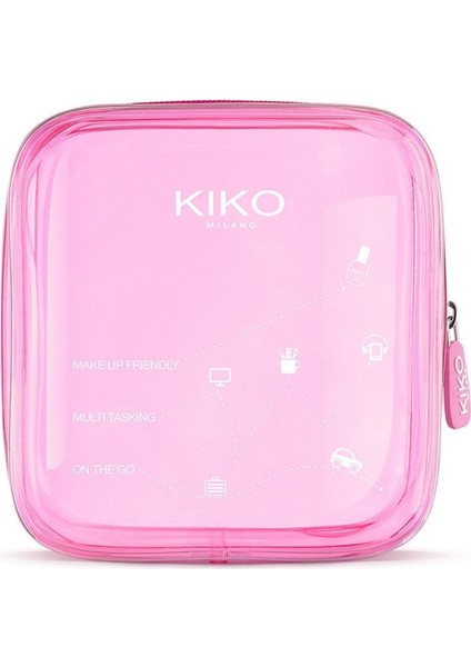 Mini Pouch, Pembe, Şık ve Hafif Çanta, Günlük Kullanım Için Ideal