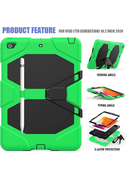 iPad 10.2 (7.nesil) Kılıf Griffin Tablet Kapak - Yeşil - TOA1272-8232 modelleri