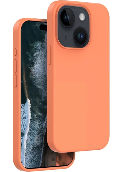 Iphone 15 Home Magsafe Kapak - Turuncu Lzwdr