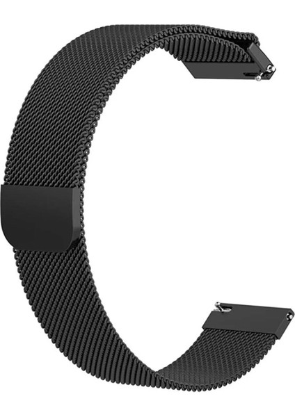 Watch Gt5 Pro 42MM / Gt5 41MM / Gt4 41MM Uyumlu 18 mm Metal Milanese Hasır Kordon – Paslanmaz Çelik, Mıknatıslı Ayarlanabilir Kayış modelleri