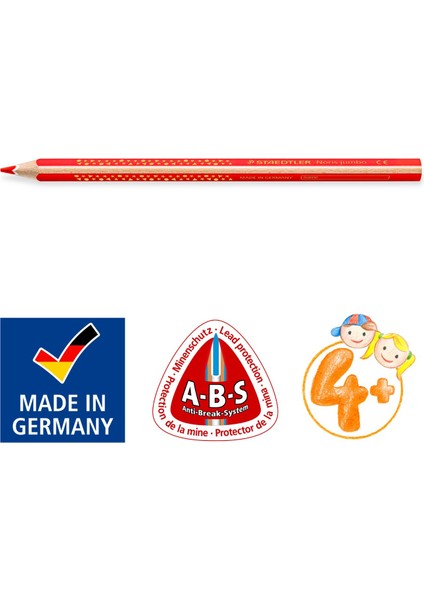 & WizDesign 128 Nc Noris Club Üçgen Jumbo Kuru Boya Kalemleri – Kalemtıraş Hediyeli (10 Veya 12 Renk Seçenekleri) indirimleri