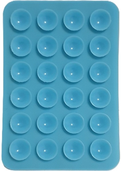 Gear5 Vantuzlu Silikon Telefon Tutucu Turkuaz