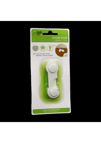 Dolap Kapak Kilit Ç.emniyet (4887)