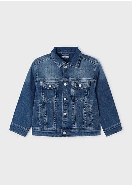Mayoral Erkek Çocuk Mavi Kot Ceket 03487 fiyatları