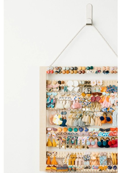 Ekru Desmo Concept Küpe Teşhir Standı, Şık Ve Kullanışlı Takı Düzenleme Ürünü fiyatları