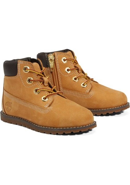 Pokey Pine Mıd Lace Up Wıth Zıp Boot Çocuk Bej Bot TB1A125Q2311 fiyatları