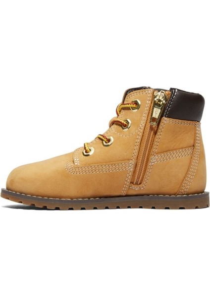 Pokey Pine Mıd Lace Up Wıth Zıp Boot Çocuk Bej Bot TB1A125Q2311 modelleri