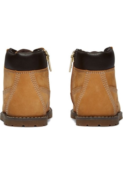 Pokey Pine Mıd Lace Up Wıth Zıp Boot Çocuk Bej Bot TB1A125Q2311 fırsatları