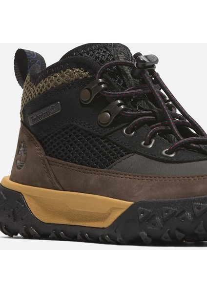 Greenstride Motion 6 Mid Bungee Sneaker Çocuk Siyah Bot TB0A6C41EJC1