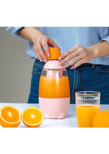 Taşınabilir Şarj Edilebilir Meyve Sıkacağı 35SANIYEDE Taze Meyve Suyu fiyatları
