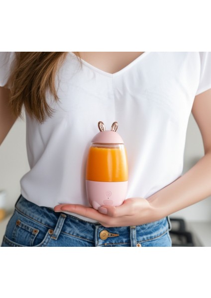 Taşınabilir Şarj Edilebilir Meyve Sıkacağı 35SANIYEDE Taze Meyve Suyu fırsatları