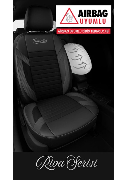 Volvo S60 Uyumlu Riva Plus Serisi Oto Koltuk Kılıfı modelleri