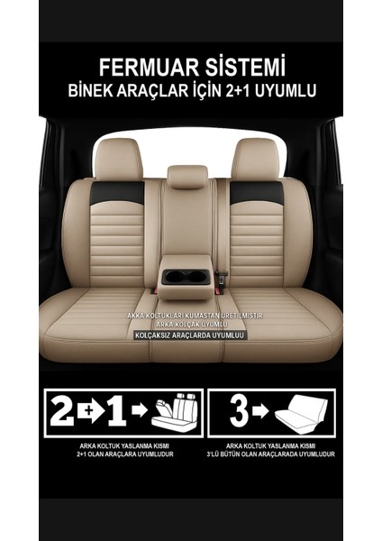 Renault 12 Uyumlu Riva Plus Serisi Oto Koltuk Kılıfı fırsatları