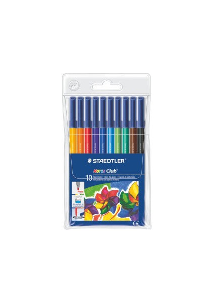 & WizDesign 326 WP10 Norıs Clup Keçeli Kalem 1.0 mm 10'lu