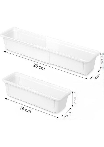 Genişleyen Ve Ayarlanabilir Makyaj Düzenleyici, Çekmecede Pratik Kullanım