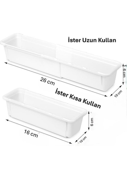 Genişleyen Ve Ayarlanabilir Makyaj Düzenleyici, Çekmecede Pratik Kullanım fiyatları