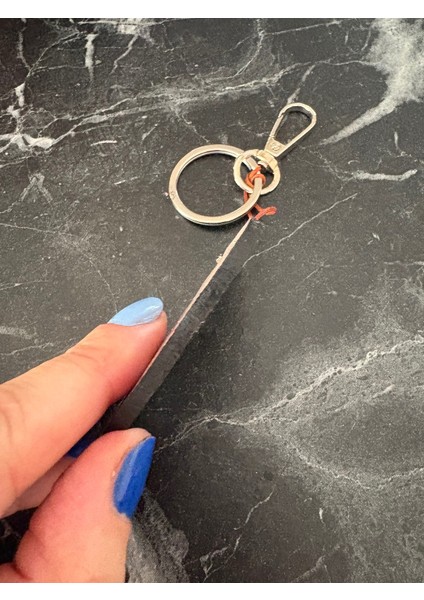 Kedi Model Lola Gri Bej Hakiki Deri El Boyaması Anahtarlık, Çanta Süsü modelleri