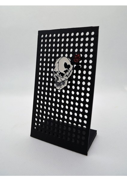 Delikli Takı Düzeni, 3D Pin Standı, Siyah, 65x115x34 mm fırsatları