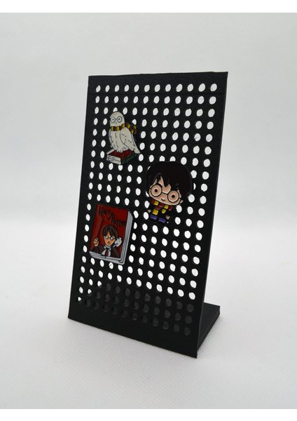 Delikli Takı Düzeni, 3D Pin Standı, Siyah, 65x115x34 mm indirimleri