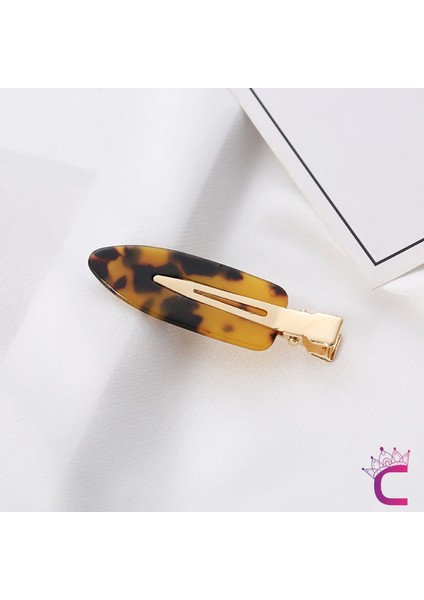 Asetat Iz Yapmayan 2'li Saç Makyaj Cilt Bakımı Klips Toka Seti - Kadın Kuaför Pens Saç Tokası Renk-2 fiyatları