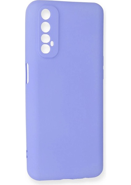 Realme 7 Kılıf First Silikon - Lila fiyatları