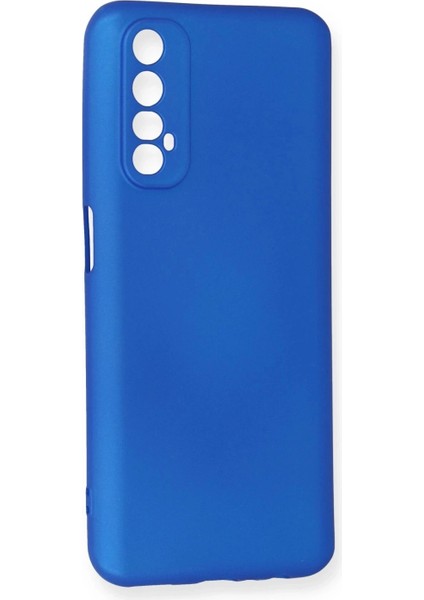 Realme 7 Kılıf First Silikon - Mavi fiyatları