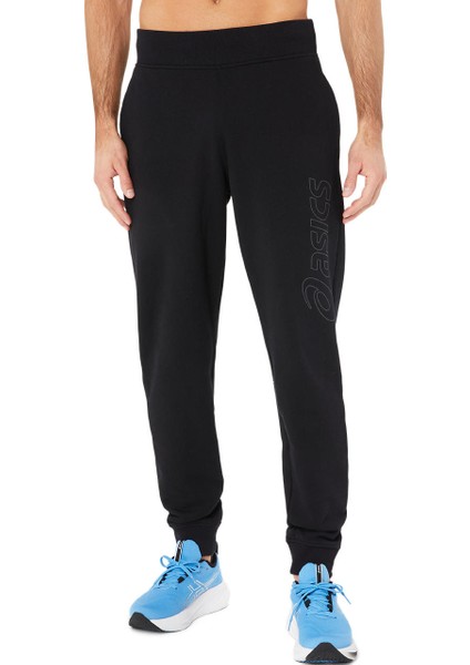 Asics Logo Sweatpant Erkek Siyah 2031E189-002