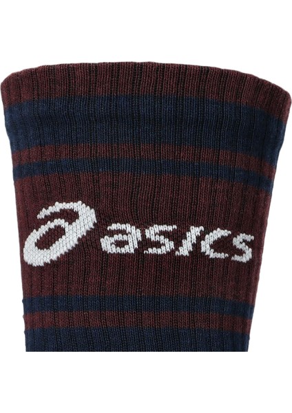 3 Pack Asics Logo Crew Sock Unisex Siyah Koşu Çorabı 3033B879-400 modelleri