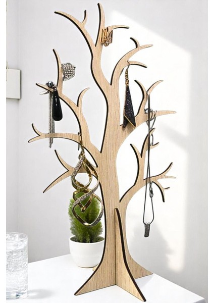 Ağaç Şeklinde Dekoratif Takı Standı, Şık ve İşlevsel Organizer fiyatları