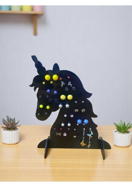 Şık Siyah Küpe Standı, Düzenli ve Güzel Saklama İçin İdeal modelleri