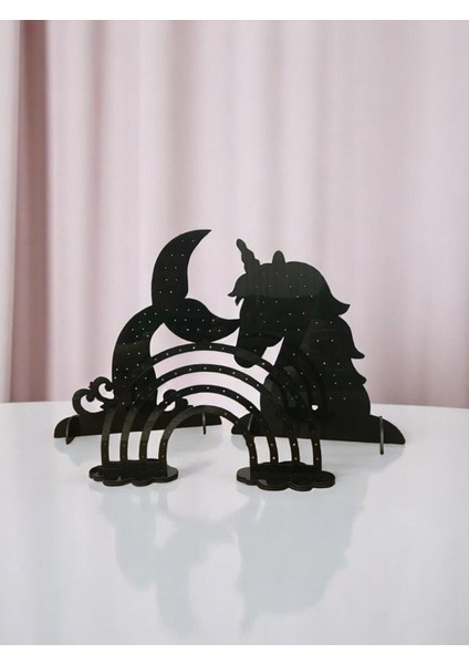 Şık Siyah Küpe Standı, Düzenli ve Güzel Saklama İçin İdeal fırsatları