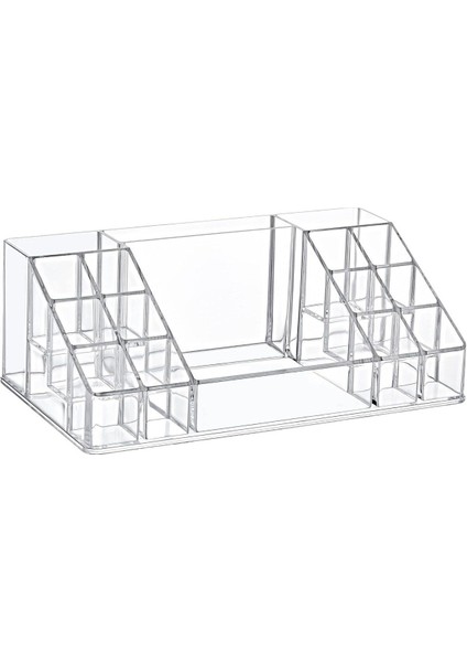 Beyaz Makyaj Düzenleyici, 22x125x8 cm, Şık ve Pratik Organizer