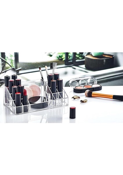 Beyaz Makyaj Düzenleyici, 22x125x8 cm, Şık ve Pratik Organizer fırsatları