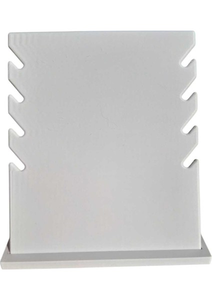 Beyaz 3D Baskı Kolye Askısı Takı Sergileme Standı, Şık ve Kullanışlı Tasarım fiyatları