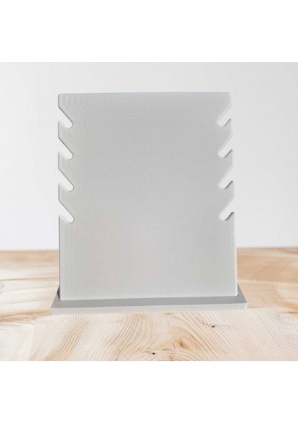 Beyaz 3D Baskı Kolye Askısı Takı Sergileme Standı, Şık ve Kullanışlı Tasarım modelleri