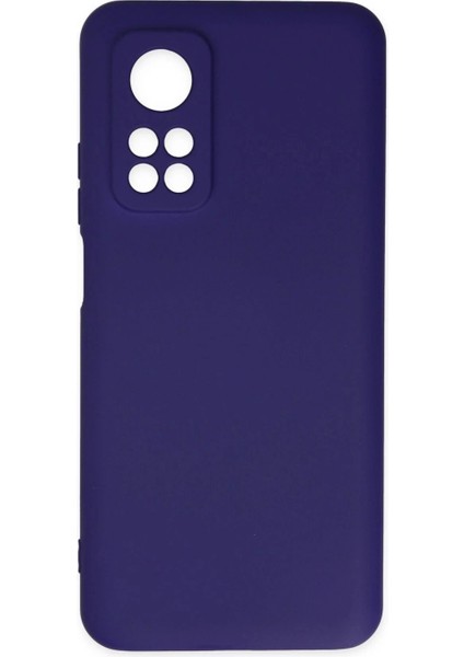 Xiaomi Mi 10T Kılıf Nano Içi Kadife Silikon - Mor