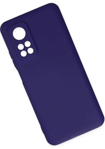 Xiaomi Mi 10T Kılıf Nano Içi Kadife Silikon - Mor modelleri