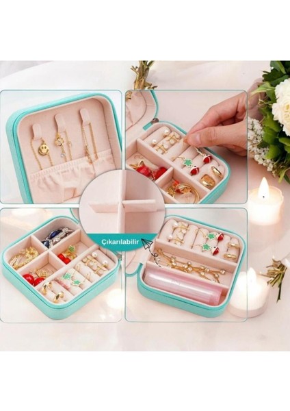 Yeşil Takı Kutusu, Şık ve Kullanışlı Saklama Çözümü