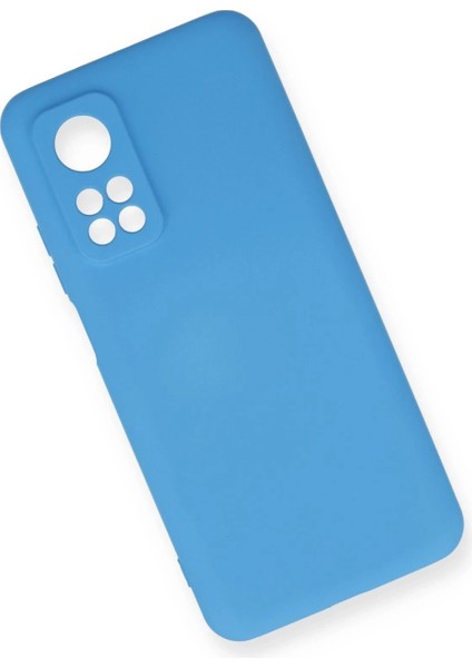 Xiaomi Mi 10T Kılıf Nano Içi Kadife Silikon - Mavi modelleri