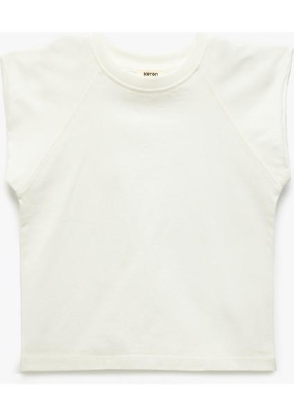 Basic Tişört Kısa Kollu Bisiklet Yaka Pamuklu