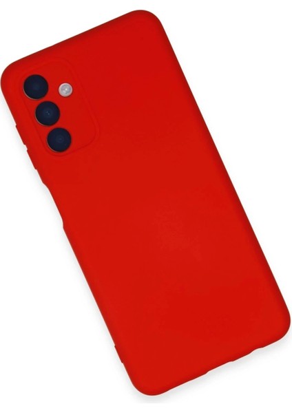 Samsung Galaxy A24 4g Kılıf Nano Içi Kadife Silikon - Kırmızı modelleri
