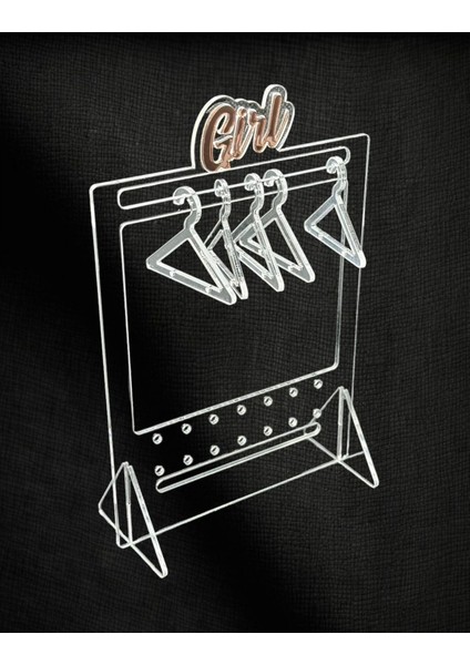 Şeffaf Pleksi Küpe Standı, Şık ve Kullanışlı Ürün, Zarif Tasarım, Ev ve Mağaza Kullanımı fiyatları