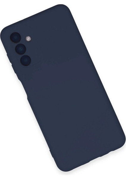 Samsung Galaxy A24 4g Kılıf Nano Içi Kadife Silikon - Lacivert modelleri
